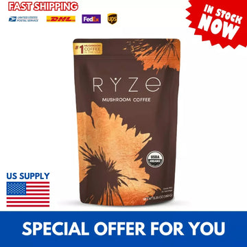 Organic Mushroom Coffee - ☕ 30 Servings Per Pack Free Shipping, Fast Delivery